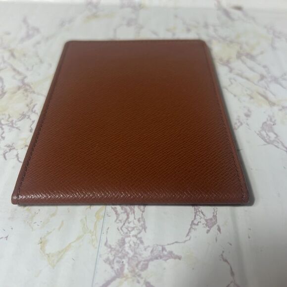 VINTAGE LOUIS VUITTON BROWN TAIGA LEATHER PORTE TRESOR ETUI PAPIER WALLET - Picture 5 of 11